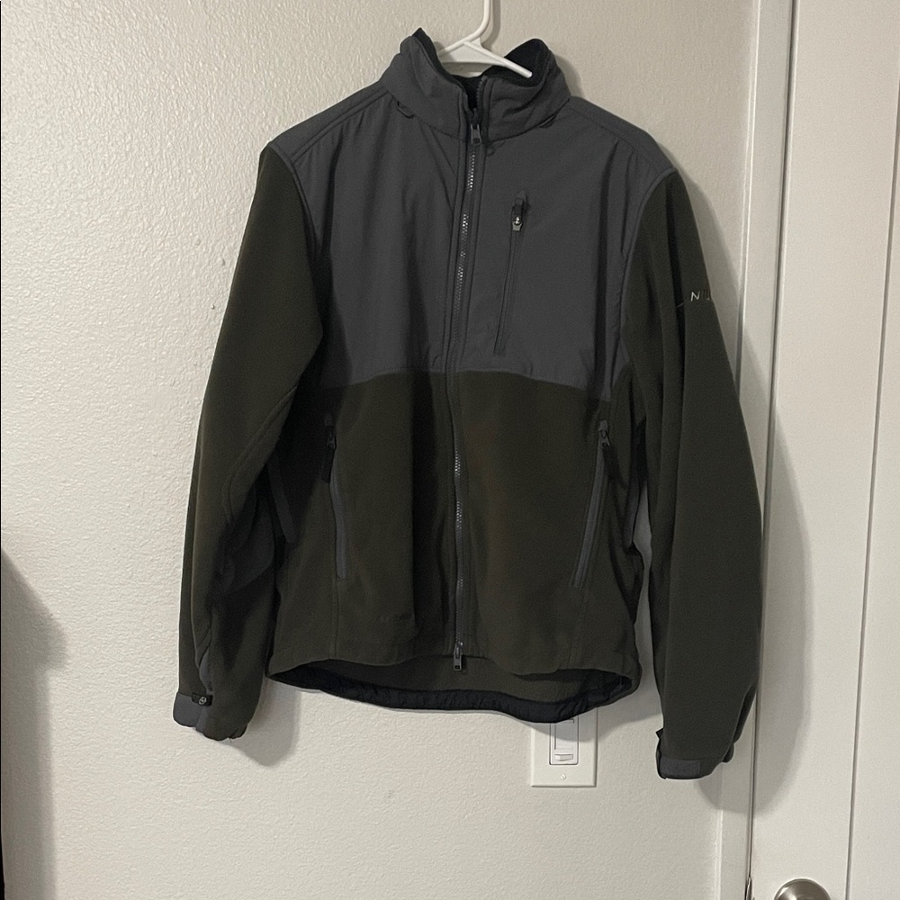 Men's Performance Jacket in Black and Green